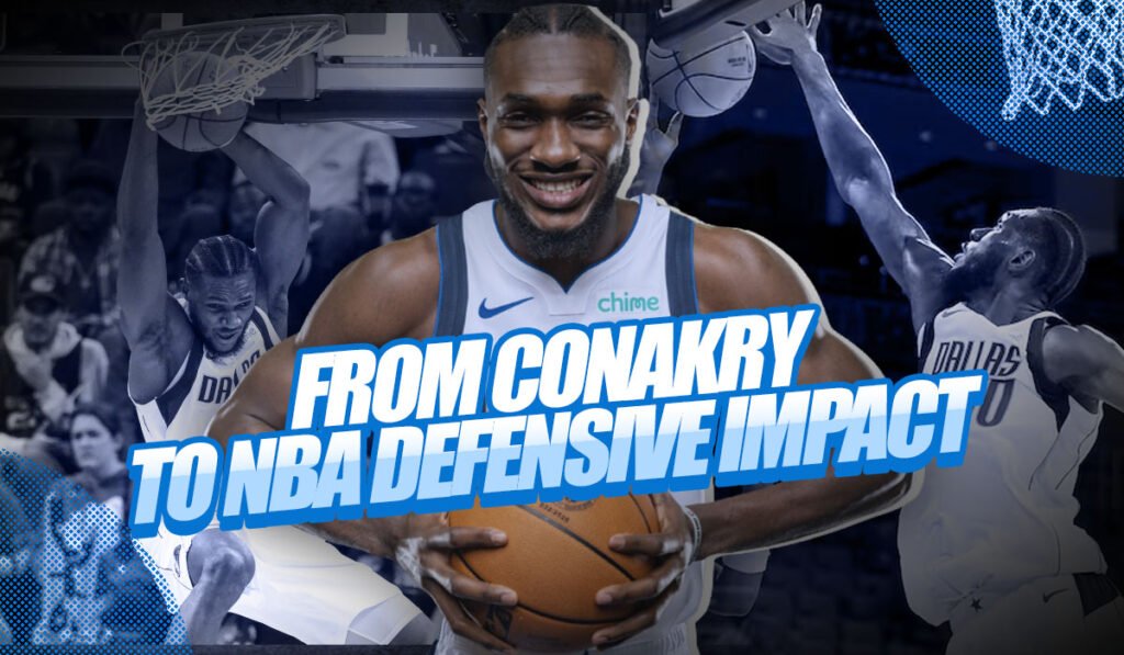 Moussa Cissé Dallas Mavericks two-way center in NBA action